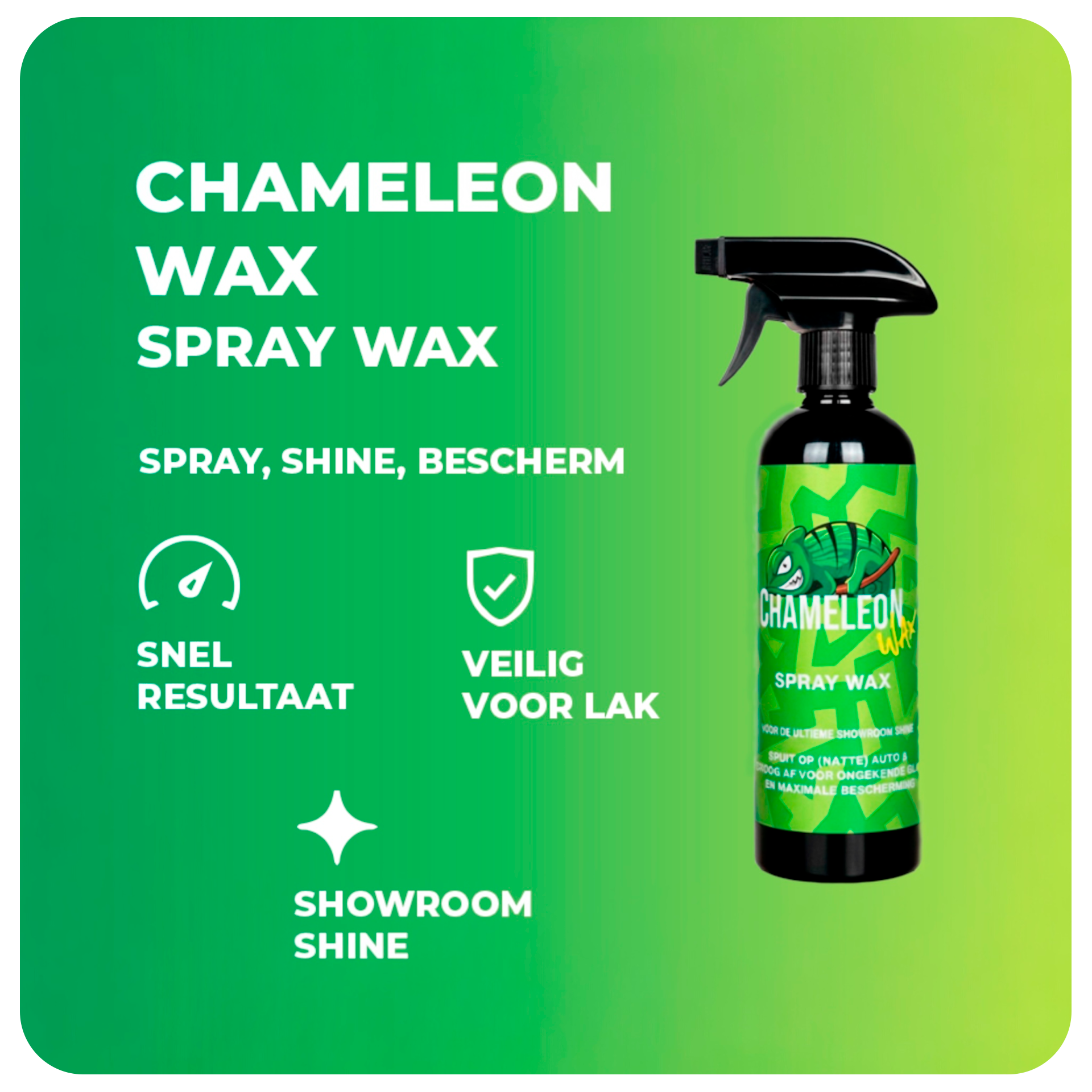 Chameleon Wax Spray Wax & Super Droogdoek